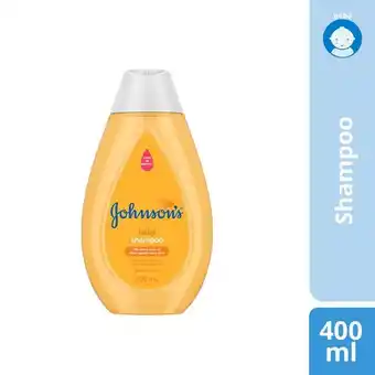Shampoo johnson's baby frasco 400ml