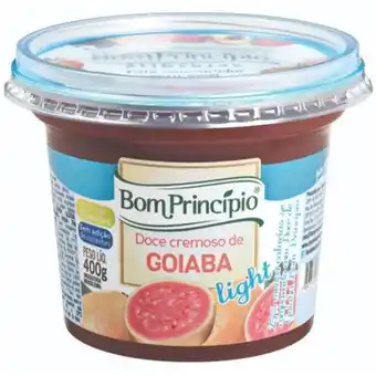 Doce cremoso bom principio light goiaba 400g