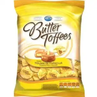 Bala butter toffees maracujá 100g