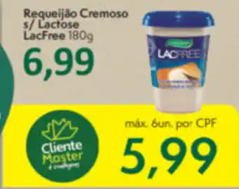 Requeijao Cremoso s/ Lactose Lacfree 180g