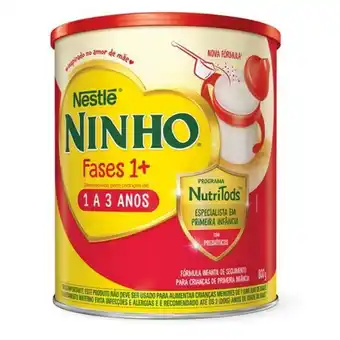 Verona Supermercados Fórmula infantil fases 1+ ninho nestlé 800g oferta