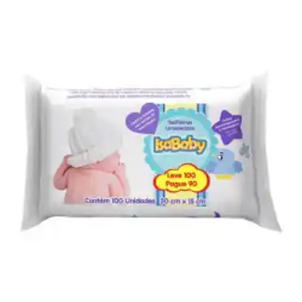 Lenços umedecidos isababy leve 100 e pague 90 folhas