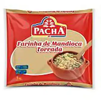Farinha de mandioca pachá torrada 1kg