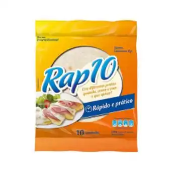 Supermercados Tiaozinho Pão pullman tipo tortilhas rap10 330g 10 unidadess oferta