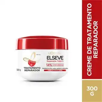 Cocipa Creme de tratamento elseve reparação total 5 loréal paris 300g oferta