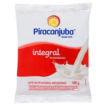 Leite em po piracanjuba integral 400g