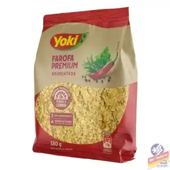 Supermercados Santa Helena Farofa yoki premium apimentada pte 380g oferta