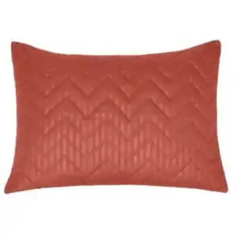Vest Casa Porta travesseiro avulso stripes 50x70cm ginger red vestcasa oferta