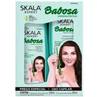 Kit shampoo + condicionador skala babosa 325ml