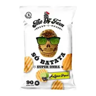 Salgadinho oz so batata lemon pepper 90g