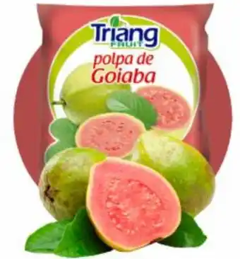 Polpa fruta triangulo 100g goiaba