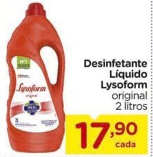 Carrefour Desinfetante Líquido Lysoform original 2 litros oferta