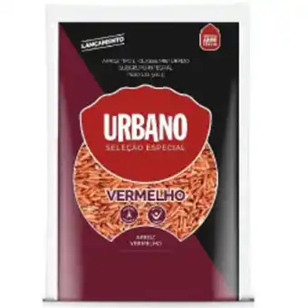 Arroz urbano vermelho pc 500 g