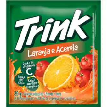 Barracão Supermercado Refresco trink acerola com laranja 25g oferta