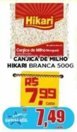 Supermercado Estrela Azul CANJICA DE MILHO HIKARI BRANCA 500G oferta
