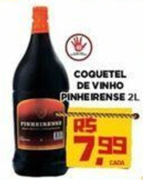 Supermercado Estrela Azul COQUETEL DE VINHO PINHEIRENSE 2L oferta