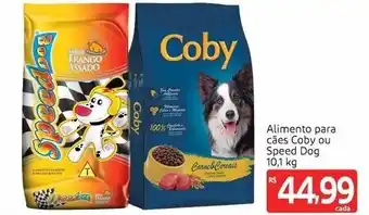 Alimento para caesCoby ou Speed Dog 10.1kg