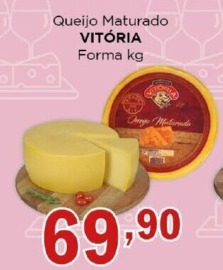 Supermercados Mundial Queijo Maturado VITÓRIA Forma kg oferta