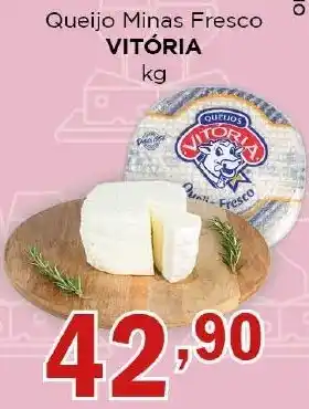 Supermercados Mundial Queijo Minas Fresco VITÓRIA kg oferta