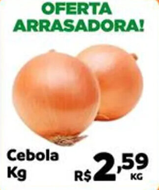 Max Atacadista Cebola Kg oferta