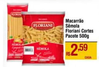 Max Atacadista Macarrão Sémola Floriani Cortes Pacote 500g oferta