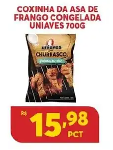 Atacadão Centro Sul Coxinha da asa de Frango congelada uniaves 700g oferta