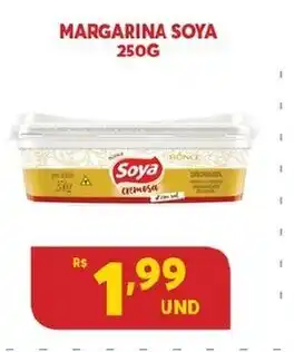 Atacadão Centro Sul Margarina Soya 250g oferta