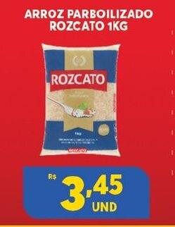 Atacadão Centro Sul Arroz Parbolizado Rozcato 1kg oferta