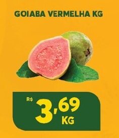 Goiaba Vermelha 1kg