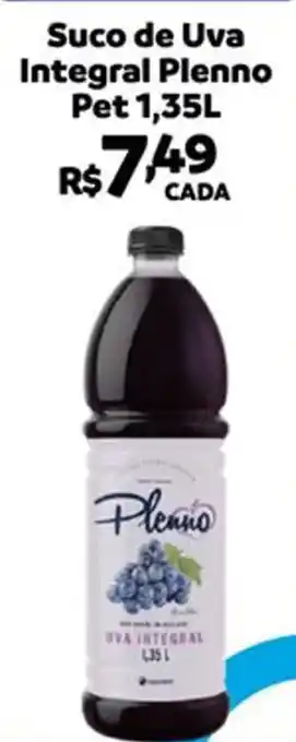 Suco de Uva Integral Plenno Pet 1,35L