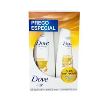 Supermercado Dalben Kit dove shampoo 400ml + condicionador 200ml oleo nutri oferta
