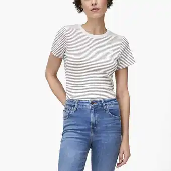 Levi's Camiseta levi's ss rib baby tee oferta