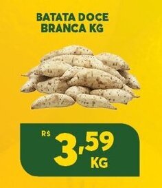 Atacadão Centro Sul Batata Doce Branca oferta
