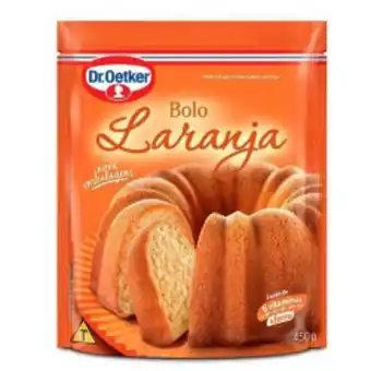 Mistura para bolo oetker laranja 400g