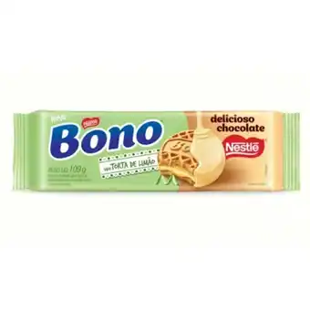 Tome Leve Biscoito bono torta de limão com cobertura de chocolate branco nestlé 109g oferta