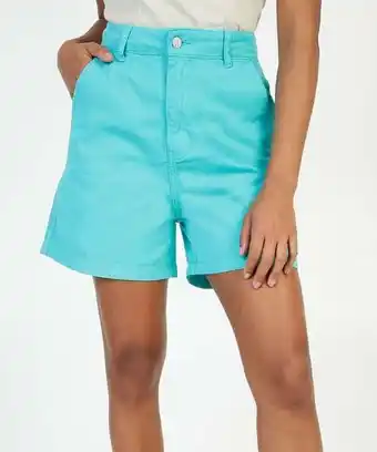 Marisa Short feminino sarja cintura alta uber jeans oferta