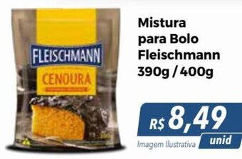 Hiper Moreira Mistura para Bolo Fleischmann 390g/400g oferta