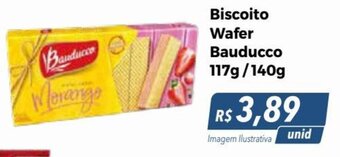 Hiper Moreira Biscoito Wafer Bauducco 117g/ 140g oferta