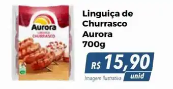 Hiper Moreira Linguiça de Churrasco Aurora 700G oferta