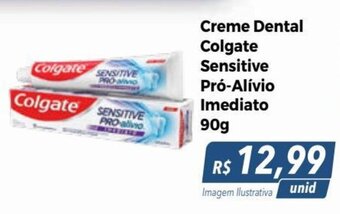 Hiper Moreira Creme Dental Colgate Sensitive Pró-Alívio Imediato 90g oferta