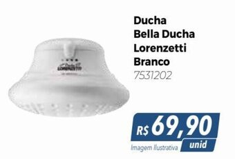 Hiper Moreira Ducha Bella Ducha Lorenzetti Branco oferta