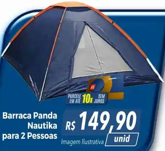 Barraca Panda Nautika para 2 Pessoas
