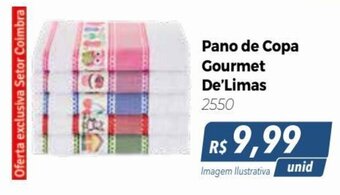 Hiper Moreira Pano de Copa Gourmet De'Limas 2550 oferta