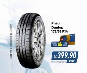 Hiper Moreira Pneu Dunlop 175/65 R14 oferta