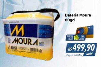 Hiper Moreira Bateria Moura 60gd oferta