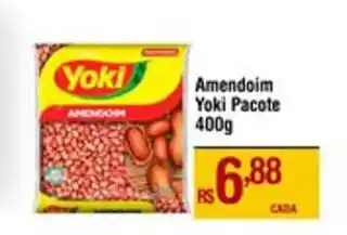 Max Atacadista Amendoim Yoki Pacote 400g oferta