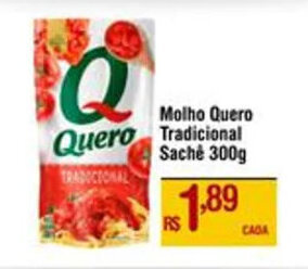 Molho Quero Tradicional Sachè 300g