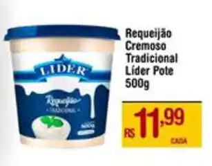Max Atacadista Requeijão Cremoso Tradicional Lider Pote 500g oferta