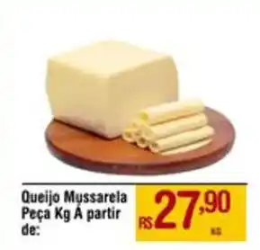 Max Atacadista Queijo Mussarela Peça Kg oferta