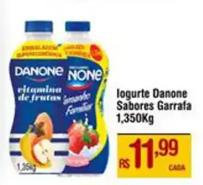 Max Atacadista logurte Danone Sabores Garrafa 1,350Kg oferta